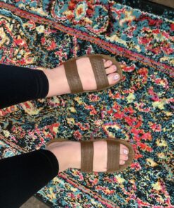 Pali Hawaii Unisex Adult Classic Jandals Sandals 9 Women/9 Men Brown 26 81ykway2SL