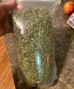 GERBS Raw Pumpkin Seed Kernels 2 LB. Resealable Bag, Top 14 Allergy Free Foods, Healthy Protein & Magnesium Packed Superfood Snack, Non GMO, No Oils, No Preservatives, Gluten & Peanut Free, Vegan, Keto, Kosher, Shelled Pepitas grown in Canada 31 81ylxOLesrL