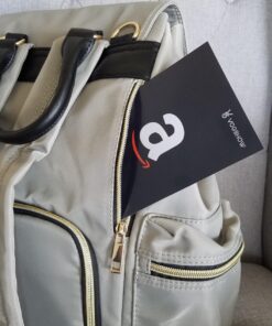 VS VOGSHOW Diaper Bag Backpack, Multifunction Stylish Travel Baby Bag Backpack with Crossbody Strap, Maternity Nappy Bag Gray 106 81ym1AIiEGL