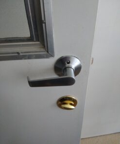 SCHLAGE FE575 PLY 626 ELA Plymouth Keypad Entry with Auto-Lock and Elan Levers, Brushed Chrome Satin Chrome Elan Lever Plymouth Trim 28 81ymN0MTDCL