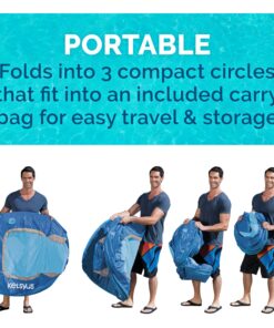 Kelsyus Spring Float Pool Chair, Light Blue Chair (Non Hyper Flate Valve) 17 81ymfFwfilL