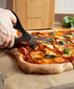 Ginsu Chikara 12 piece Bamboo block knife set, Black 17 81ynnjQbk7L