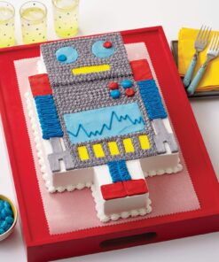 Wilton Letters and Numbers Adjustable Non-Stick Cake Pan Set, 10-Piece Set, Steel Celebrations Set 40 81ynt8wNtfL