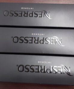 Nespresso Capsules VertuoLine, Intenso, Dark Roast Coffee, Coffee Pods, Brews 7.77 Ounce (VERTUOLINE ONLY), 10 Count (Pack of 3) 10 Count (Pack of 3) 45 81ynw05cHmL