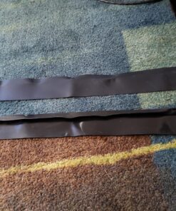 DSYJ Silicone Stove Gap Covers 2 Pack, Heat Resistant Oven Gap Filler Seals Gaps Between Stovetop and Counter, Easy to Clean (25 Inches, Black) 40 81yo4c2V1LL