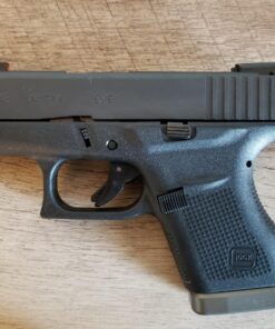 TRUGLO TFX PRO Handgun Sight | Compact Snag-Free Durable Shock-Resistant Glowing Tritium & Fiber-Optic Xtreme Night Sight for Handguns Glock 42/43 Set 30 81yoPay89BL