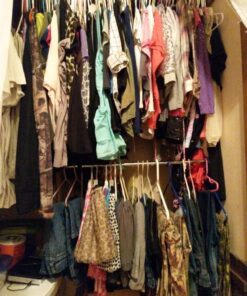 Whitmor Double Closet Rod - Heavy Duty Closet Organizer- Chrome 1 DESIGN 1 28 81ypAxZQO9L