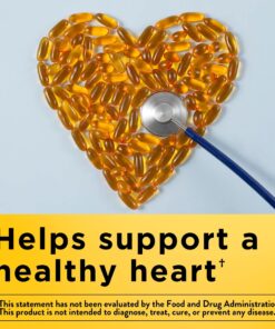 Alternative view of Nature Made Burp Less Fish Oil 1000 mg Softgels, Omega 3 Fish Oil Supplements for Healthy Heart Support, Omega 3 Supplement with 150 Softgels, 75 Day Supply 150 Count (Pack of 1)