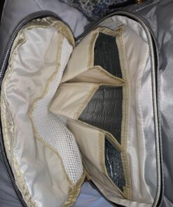 VS VOGSHOW Diaper Bag Backpack, Multifunction Stylish Travel Baby Bag Backpack with Crossbody Strap, Maternity Nappy Bag Gray 76 81yqd1PJpL