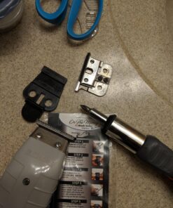 The Rich Barber On The Money 10-Second Blade Setter - Zero Gap Tool for Razor, Barber Blade Alignment, Close Shave, Clean Fade, Sharp Line - Hair Stylist & Barber Tools for Home & Professional Use Black - Compatible with Andis Outliner 27 81ytFqUk yL 1