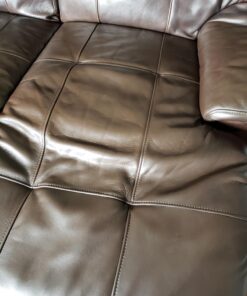 Furniture Leather Max MEGA Kit/Leather Restorer / 8 Oz Refinish 2 Oz Conditioner / 4 Oz Top Coat/Black and White 1 Oz Color Changer/Sponge (Leather Repair Kit) (Dark Brown) 69 81yto0t8XL