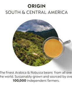 Breville Nespresso Vertuo Coffee and Espresso Machine, Chrome and Capsules VertuoLine, Dark Assortment Variety Pack, Dark Roast, 40 Count Coffee & Espresso Pods, Brews 7.8 oz and 1.35oz Machine + Aeroccino Machine + Capsules VertuoLine 14 81yutdDYL