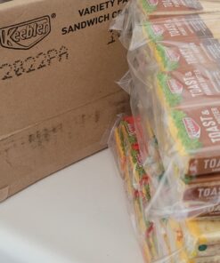 Keebler Sandwich Crackers, Single Serve Snack Crackers, Lunch Snacks, Variety Pack (45 Packs) 37 81yuzV162xL