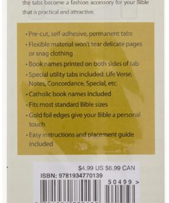 Alternative view of Majestic Traditional Gold-Edged Bible Tabs