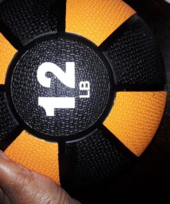 Amazon Basics Medicine Ball for Workouts Exercise Balance Training 12 Pound 46 81yy63MvoL