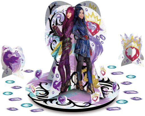 Descendants 2 Table Decoration Kit Purple