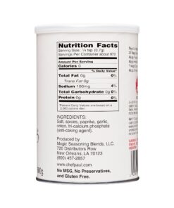 Alternative view of Chef Paul Blackened Redfish Magic Seasoning, 24 ounces, Packaging May Vary