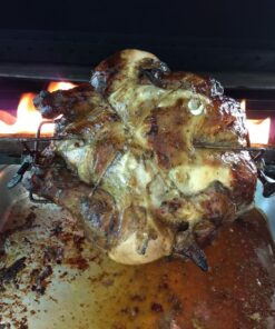 Rotisserie Elastic and Cotton Blend - Stretchy Twine - Food Grade - Heat Safe - Cooking Ties - Poultry Loops - 50 Pack 32 81z18a1zycL