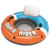 Bestway Hydro-Force Rapid Rider Inflatable River Tube Water Float for 1 Person with Built-in Backrest, Handles, and Cupholders, Orange 34 81z1YYoCbBL