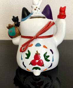 Feng Shui Maneki Neko Lucky Cat Coin Bank for Wealth 16 81z1lQ4bmlL