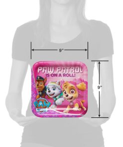 American Greetings Paw Patrol Paper Dinner Plates, 8-Count 7 81z2LGHbXTL