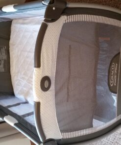 Pack N Play Mattress Protector Pad - Waterproof & Noiseless, Ultra-Soft Breathable Mattress Cover for Pack and Plays, Playards and Mini Cribs, Highly Absorbent Fitted and Dryer Safe Pack N Play 39”x27” (Pack of 1) 49 81z4EGa0BWL