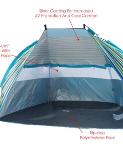 Texsport Calypso Quick Cabana Beach Sun Shelter Canopy 37 81z4JmcnfTL 1