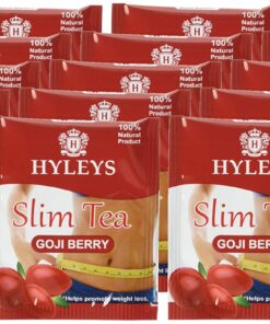 Hyleys Slim Tea Goji Berry Flavor - Weight Loss Herbal Supplement Cleanse and Detox - 25 Tea Bags (1 Pack) 25 Count (Pack of 1) 26 81z4XfGjOTL