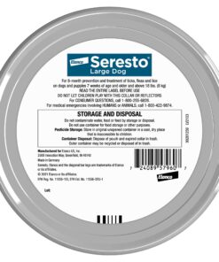 Alternative view of Seresto Large Dog Vet-Recommended Flea & Tick Treatment & Prevention Collar for Dogs Over 18 lbs. | 8 Months Protection 1 Pack Large Dog Only