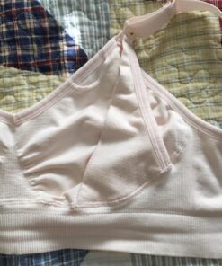 HOFISH 3PACK Full Bust Seamless Nursing Maternity Bras Bralette S-XXL with Extra Bra Extenders & Clips Medium Blackbeigepink 62 81z5zdcPb4L