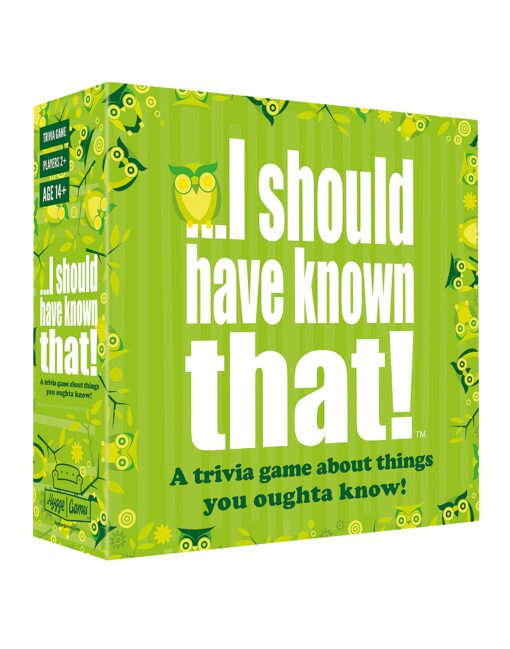 Hygge Games ...I should have known that! Trivia Game Green, More than 2 players Single