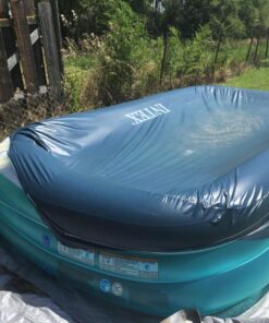 INTEX 58484EP Swim Center Inflatable Family Pool: 277 Gallon Capacity – 120" x 72" x 22" – Blue 34 81z7VkrejML