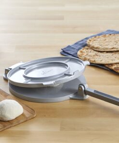 IMUSA USA Tortilla Press, 8 Inch, Silver 21 81z7fjD4eGL