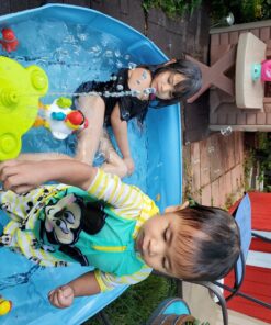 Yookidoo Baby Bath Toy (7 Piece Set) - Stack N' Spray Bathtub Fountain - Magical Spray Fountain for Bathtime Fun 29 81z94QdVyrL