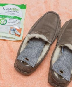 Moso Natural Shoe Odor Absorbers. A Scent Free Odor Eliminator for Shoes, Gym Bags and Sports Gear. Premium Moso Bamboo Charcoal Air Purifying Bag and Deodorizer. (One Pack of Two 75g Bags) 1 31 81zB8cBZRjL