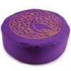 Yoga Meditation Buckwheat Bolster Pillow Cushion Peacock Purple 13" x 13" 45 81zBIXvt8XL