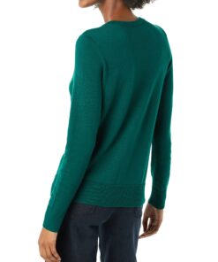 Amazon Essentials Women's Lightweight Crewneck Cardigan Sweater (Available in Plus Size) XX-Large Dark Green 6 81zC5HIWTeL