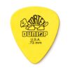 Jim Dunlop Standard .73mm Yellow Guitar Pick, 12 Pack