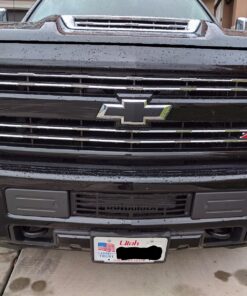 VViViD Auto Emblem Vinyl Wrap, Matte Black, Compatible with Chevy Bowtie Logo 11.8 Inches x 4 Inches Sheets (x2) 2 rolls (11.8" x 4") 40 81zCzu7ygPL