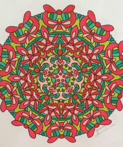 Centered - For Crayons And Wide Tipped Markers: Angie's Gentle Mood Menders - Volume 2 (Angie's Gentle Mood Menders - For Crayons And Wide Tipped Markers) Paperback, Large Print 96 81zD B5G1gL