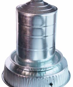 Alternative view of Farm Innovators Model HP-125 Heated Base For Metal Poultry Founts, 125-Watt, Metallic