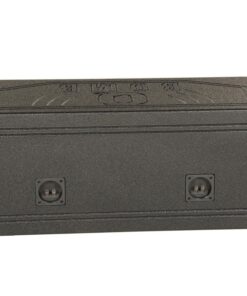 QPower Q Bomb Series 15 Inch Ported Car Subwoofer Sub Box Enclosure with Dual Vented Chamber Design and Black Bed Rhino Liner Spray Finish, Black 21 81zE57geDmL