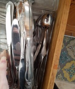 STORi SimpleSort 6-Piece Stackable Clear Drawer Organizer Set | 12" x 3" x 2" Rectangle Trays | Narrow Makeup Vanity Storage Bins and Office Desk Drawer Dividers | Made in USA 12x3x2" (Set of 6) 36 81zE5qun2bL