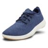 Allbirds Men’s Wool Runner Mizzles Water-Resistant Everyday Sneakers Made with Natural Materials 8 Hazy Indigo (Natural White Sole) 7 81zE9I2L0L
