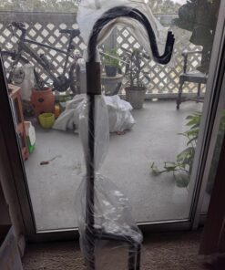 Ashman Shepherds Hook 10 Pack Black, 35 Inches Tall, Made of Premium Metal for Hanging Solar Light, Bird Feeders, Mason Jars, Garden Stake and Wedding Décor. 34 81zEUSXX8iL