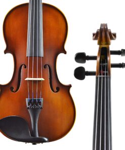 Alternative view of Bunnel G1 Violin Clearance Outfit - Carrying Case and Accessories Included - Solid Maple Wood and Ebony Fittings By Kennedy Violins (4/4) 4/4