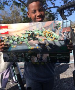 LEGO NINJAGO Movie Green Ninja Mech Dragon 70612 Ninja Toy with Dragon Figurine Building Kit (544 Pieces) (Discontinued by Manufacturer) 46 81zF4 kYK4L