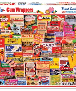 Alternative view of White Mountain Puzzles Gum Wrappers - 1000Piece Jigsaw Puzzle