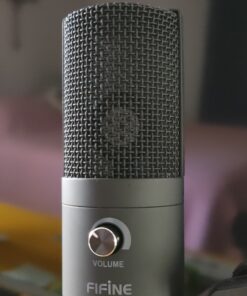 FIFINE USB Microphone, Metal Condenser Recording Microphone for Laptop MAC or Windows Cardioid Studio Recording Vocals, Voice Overs,Streaming Broadcast and YouTube Videos-K669B Black 35 81zGqsGO6nL