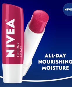 NIVEA Cherry Lip Care - Tinted Lip Balm for Beautiful, Soft Lips - Pack of 4 29 81zH0quUTxL